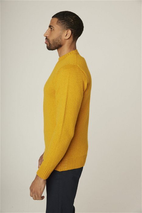 Image of model wearing Makers Stitch Jumper. 