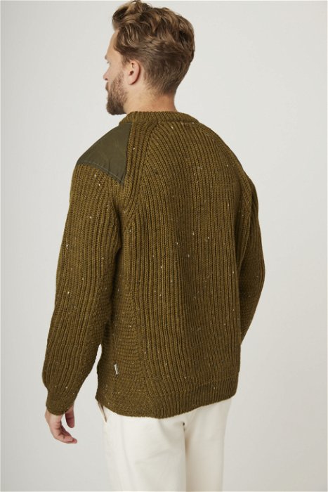 Image of model wearing Commando Sweater. 