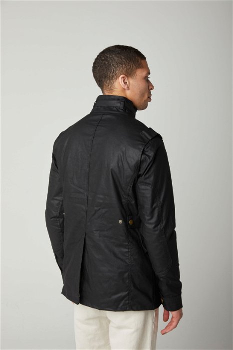 Image of model wearing Bexley Jacket. Model is 6ft, chest size 36in and wearing size Large