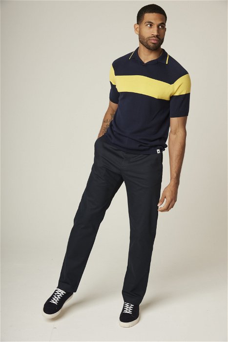 Image of model wearing Winchester Polo Shirt . 